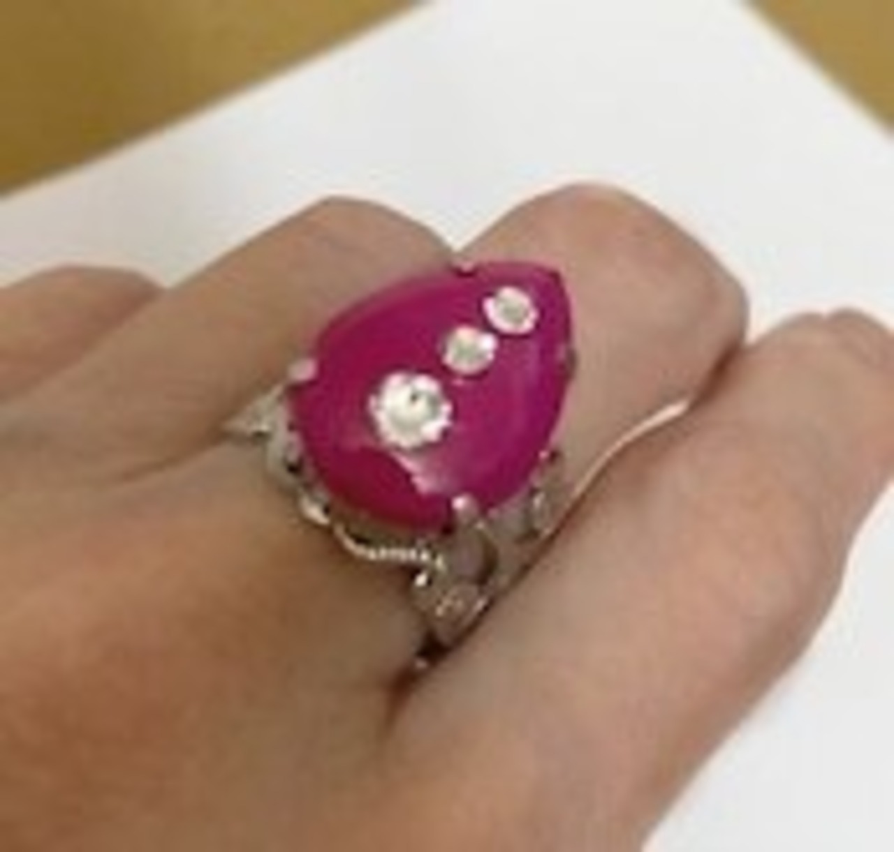 スワロフスキー×マゼンダ リング - 画像 (5)